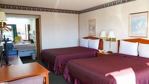 Desk, iron/ironing board, free WiFi, bed sheets