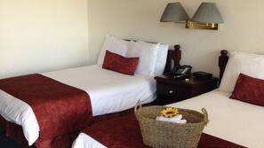 Premium bedding, down duvet, desk, iron/ironing board