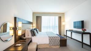 Minibar, in-room safe, desk, blackout curtains