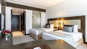 Minibar, in-room safe, desk, blackout curtains