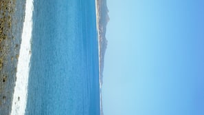 Na praia