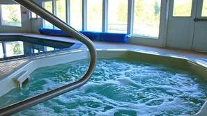 Indoor spa bath