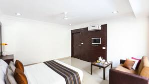 Blackout curtains, soundproofing, iron/ironing board, rollaway beds