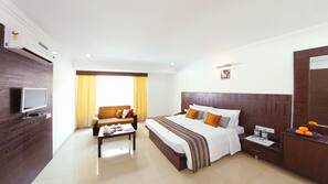 Blackout curtains, soundproofing, iron/ironing board, rollaway beds
