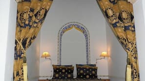 Premium bedding, individually decorated, blackout curtains