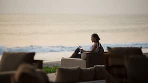 Plage, serviettes de plage, bar de plage