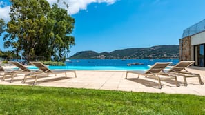 Seasonal outdoor pool