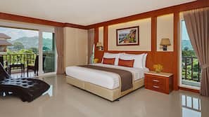 Minibar, in-room safe, desk, rollaway beds
