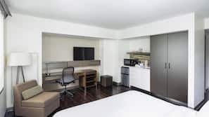Pillow top beds, in-room safe, desk, iron/ironing board
