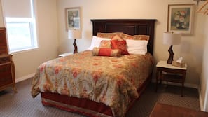 Individually decorated, individually furnished, iron/ironing board