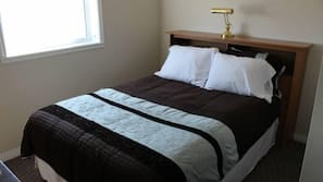 Individually decorated, individually furnished, iron/ironing board