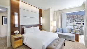 Premium bedding, in-room safe, desk, soundproofing