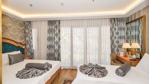 Minibar, in-room safe, desk, soundproofing