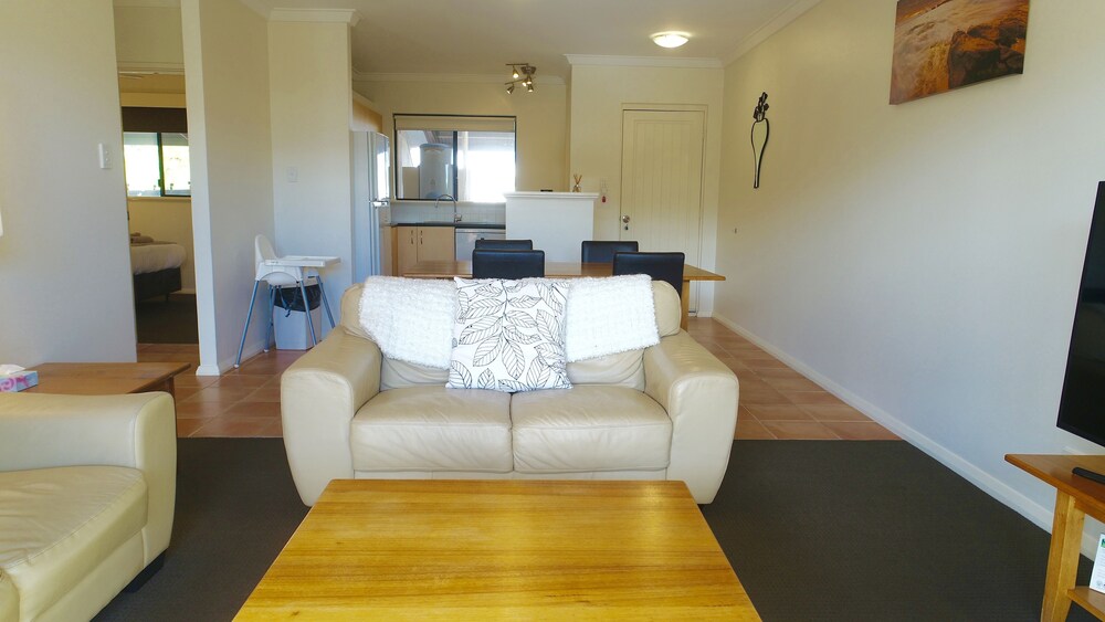 Living area, Margaret River Beach Apartments