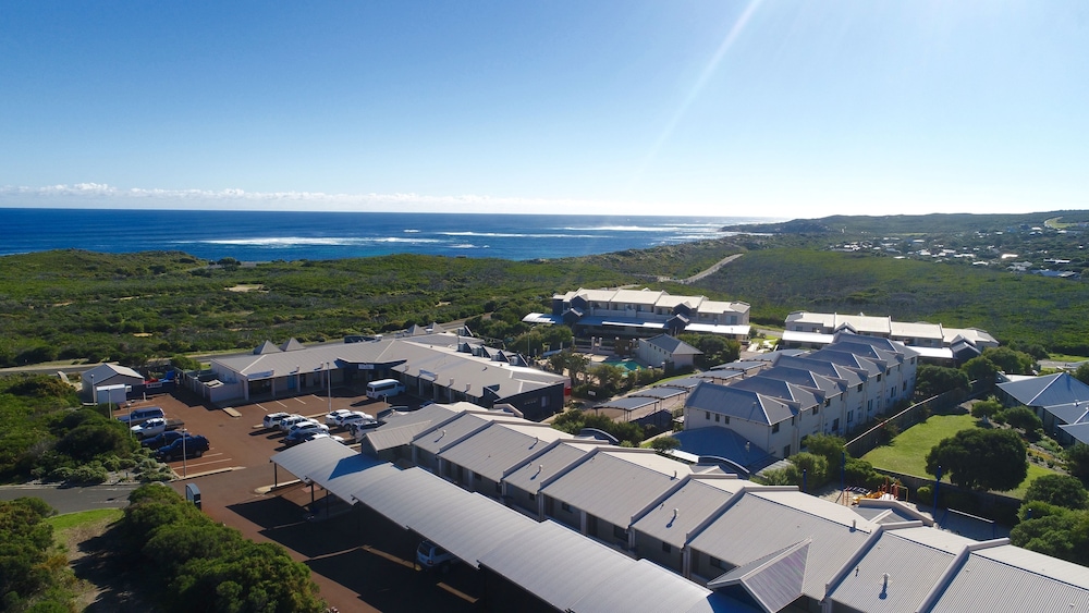 Aerial view, Margaret River Beach Apartments