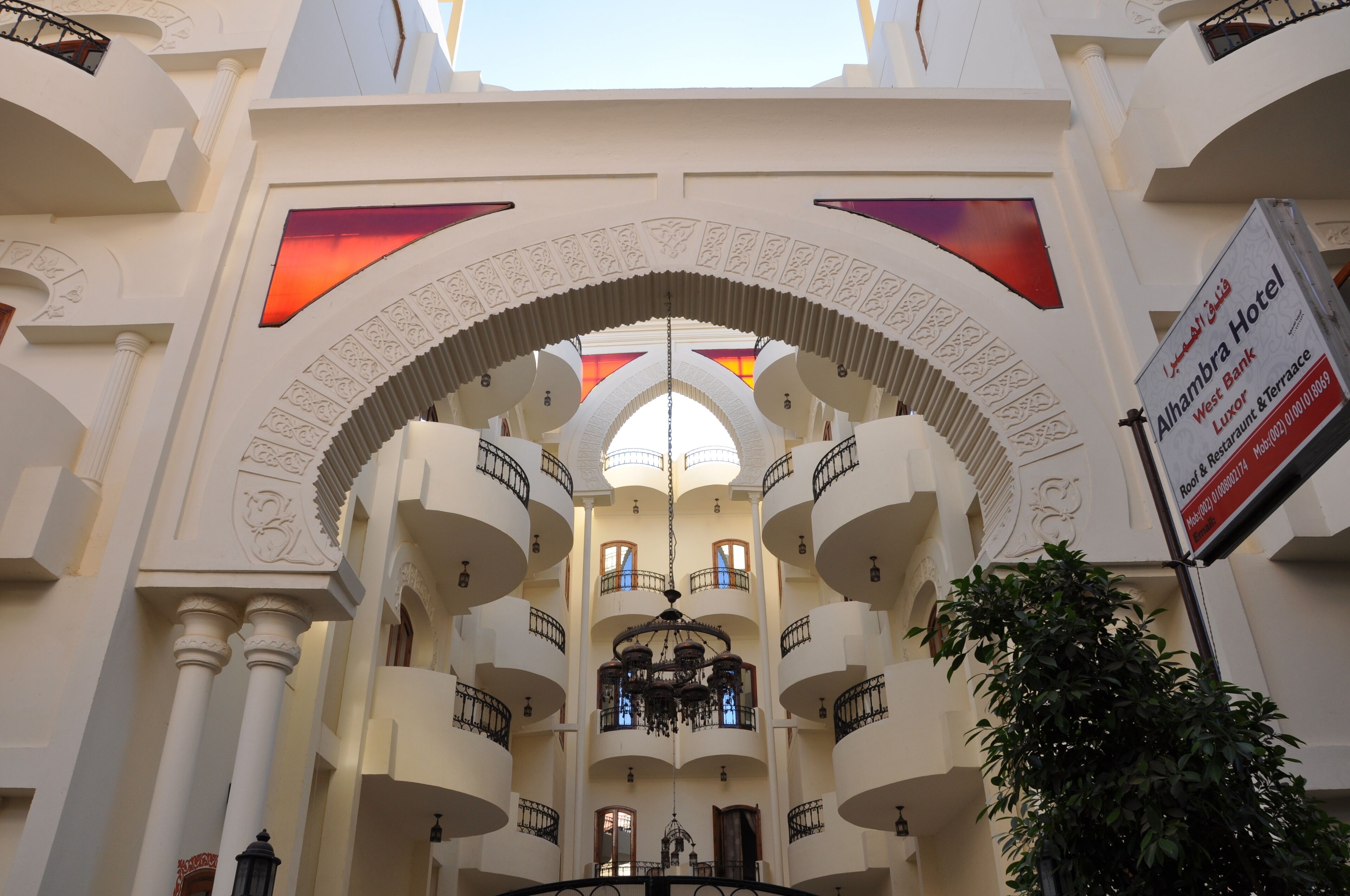 Alhambra Hotel in Luxor, Egypt