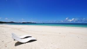 Plage, sable blanc