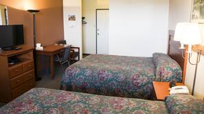 Blackout curtains, free cots/infant beds, free WiFi
