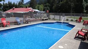 Seasonal outdoor pool