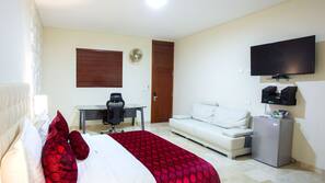 Roupas de cama antialérgicas, edredons de pluma, frigobar