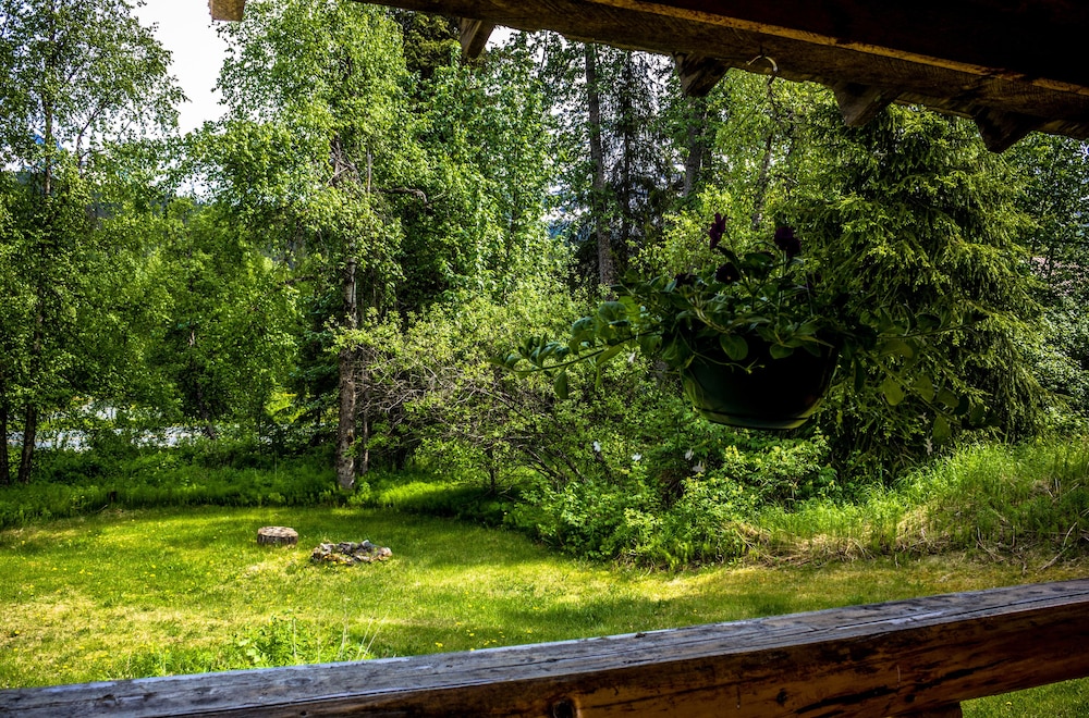 View from property, Midnight Sun Log Cabins