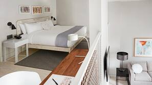 Premium bedding, pillowtop beds, minibar, in-room safe