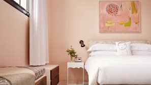 Premium bedding, pillowtop beds, minibar, in-room safe