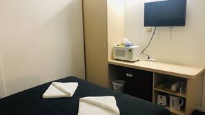 Desk, blackout curtains, iron/ironing board, cots/infant beds