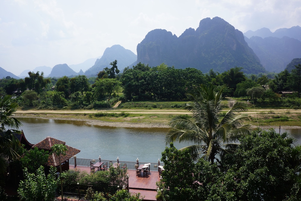 The Elephant Crossing Hotel in Vang Vieng, Laos