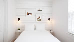 Luxe beddengoed, een strijkplank/strijkijzer, gratis wifi, beddengoed