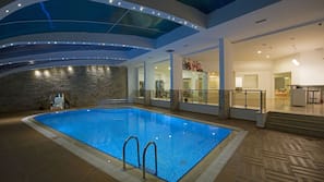 Indoor pool, outdoor pool