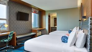 In-room safe, desk, iron/ironing board, free cots/infant beds