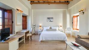 Premium bedding, down duvet, pillow top beds, minibar
