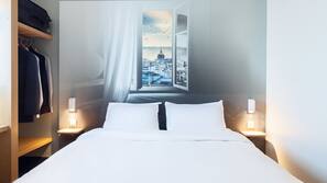 Literie de qualité supérieure, chambres insonorisées, Wi-Fi gratuit