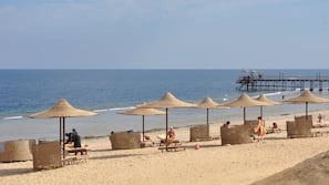 On the beach