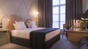 Premium bedding, minibar, in-room safe, desk