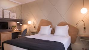 Premium bedding, minibar, in-room safe, desk