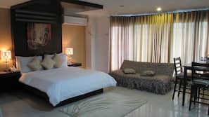 Minibar, in-room safe, rollaway beds, free WiFi