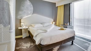 In-room safe, desk, soundproofing, free cots/infant beds
