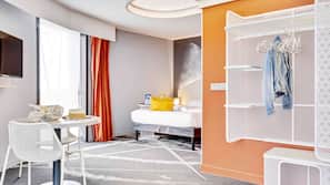 In-room safe, desk, soundproofing, free cots/infant beds