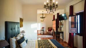 Desk, blackout curtains, free cots/infant beds, rollaway beds