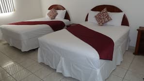 Free WiFi, bed sheets