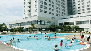 Seasonal outdoor pool