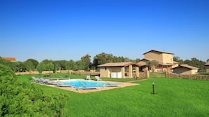 Indoor pool, seasonal outdoor pool