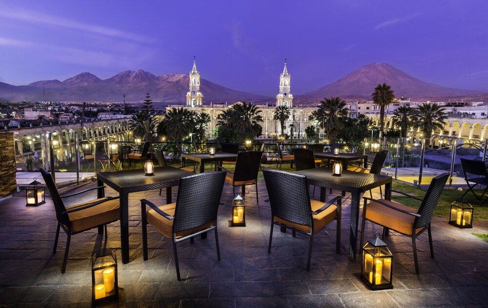 Katari Hotel at Plaza de Armas in Arequipa, Peru