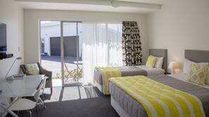 Premium bedding, soundproofing, free WiFi