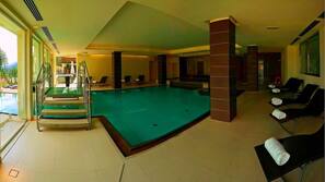 Indoor pool, outdoor pool