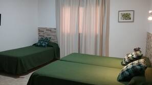 Iron/ironing board, free cots/infant beds, free WiFi, linens