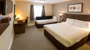 Iron/ironing board, free cribs/infant beds, free WiFi, linens
