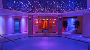 Indoor spa bath